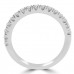 0.80 ct Ladies Round Cut Diamond Wedding Band Ring 